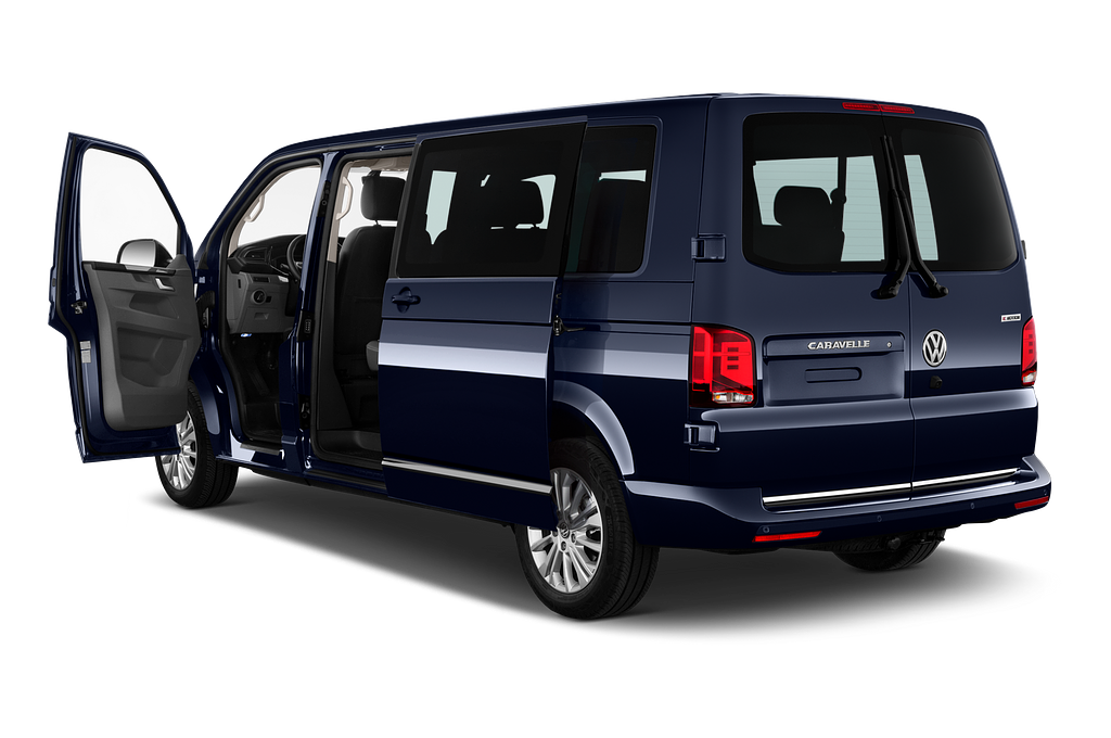 Volkswagen Caravelle (Baujahr 2020) Highline 5 Türen Tür geöffnet