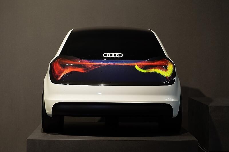 Lichtdesign bei Audi: Der Licht-Schwarm soll mit dem Hinterman kommunizieren