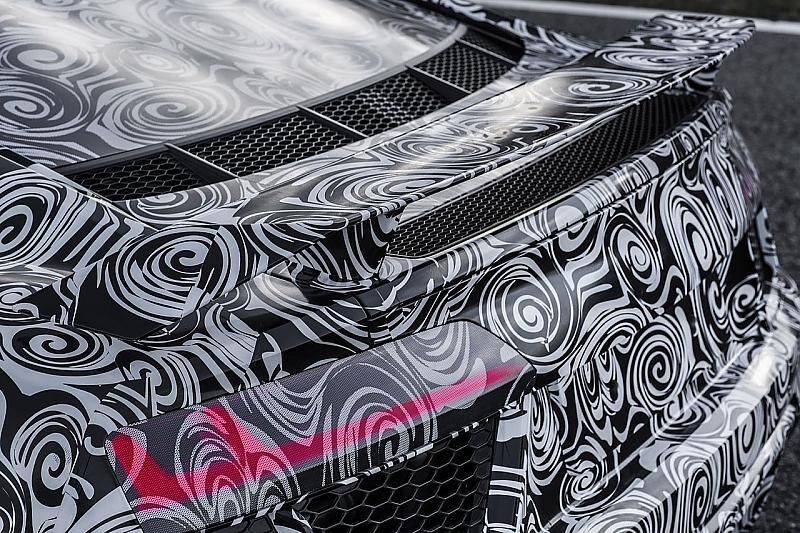 Der Spoiler des Audi R8 ist nicht übermäßig groß