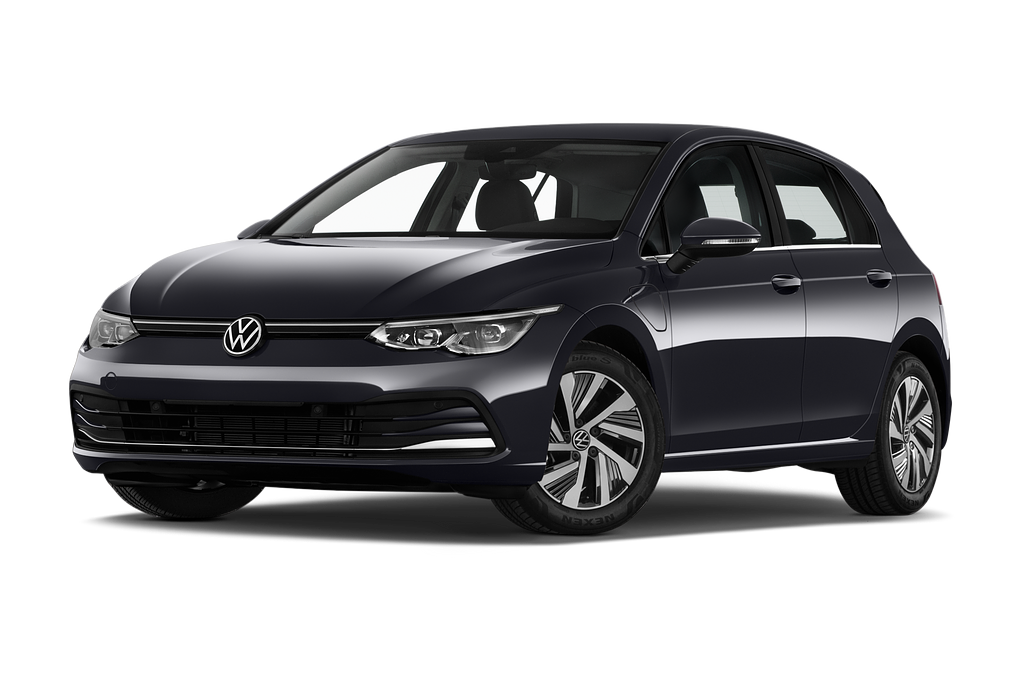 Volkswagen Golf (Baujahr 2022) Style 5 Türen seitlich vorne mit Felge