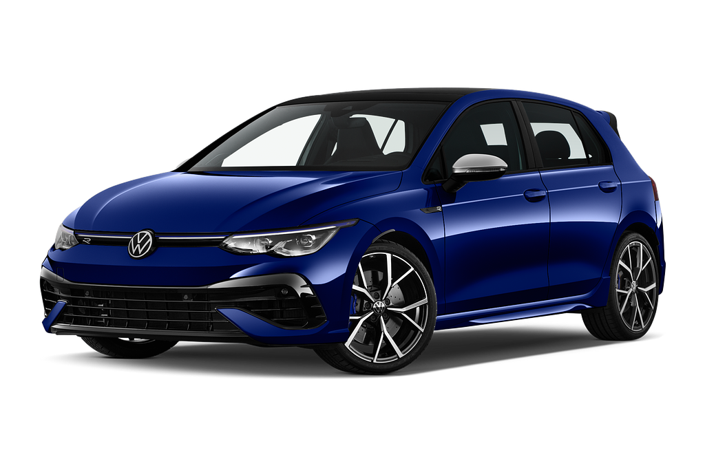 Volkswagen Golf R (Baujahr 2022) R 5 Türen seitlich vorne mit Felge