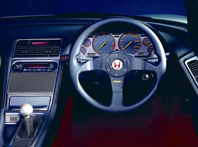 Die Instrumente des Honda NSX