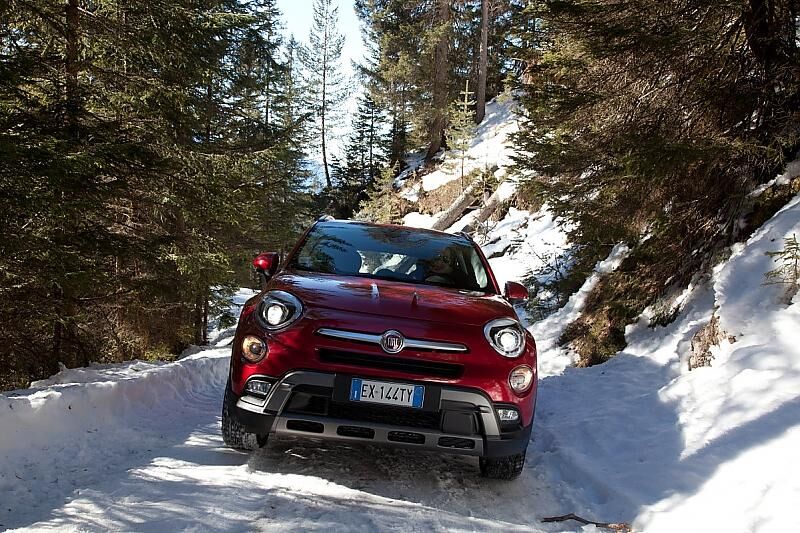 Bergfahrt im Fiat 500X 2.0 Multijet 4x4