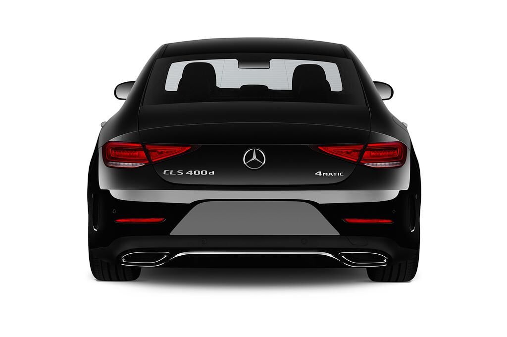 Mercedes CLS Coupe (Baujahr 2018) AMG line 4 Türen Heckansicht