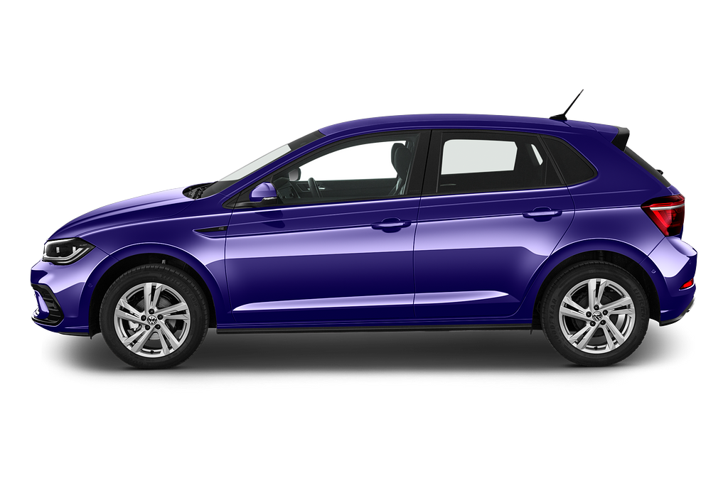 Volkswagen Polo (Baujahr 2022) R-Line 5 Türen Seitenansicht