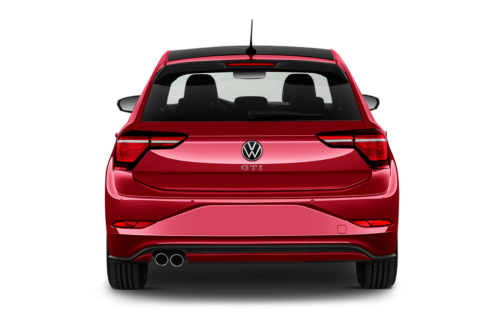 Volkswagen Polo (Baujahr 2022) GTI 5 Türen Heckansicht