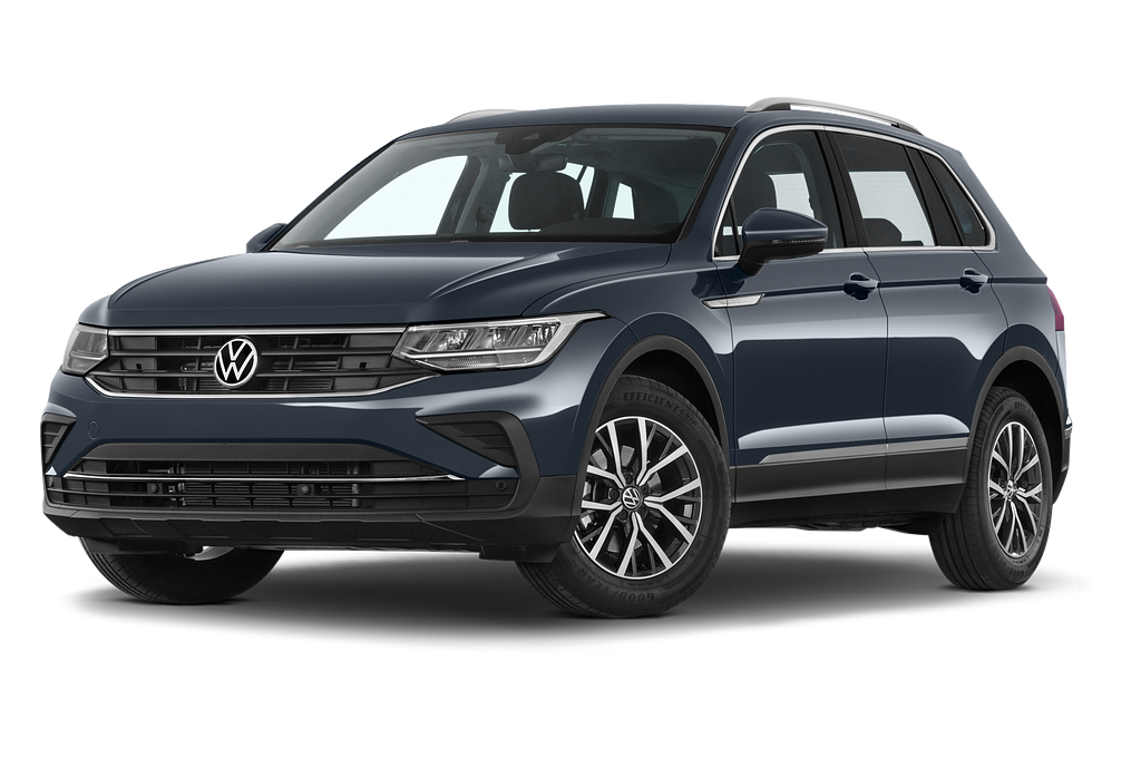 Volkswagen Tiguan (Baujahr 2021) Elegance 5 Türen seitlich vorne mit Felge