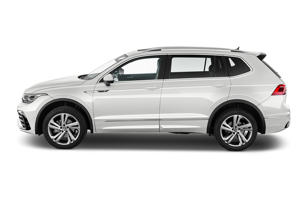 Volkswagen Tiguan Allspace (Baujahr 2022) R-Line 5 Türen Seitenansicht