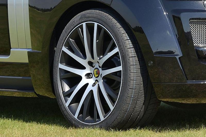 22 Zoll große Arden Sportline-Felgen gehören zum Bodykit Spirit hinzu.