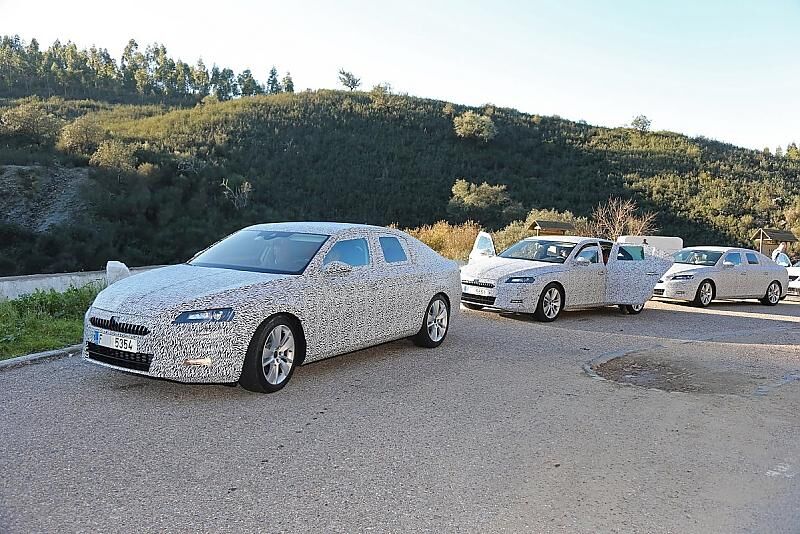 Skoda Superb Prototyp 2015