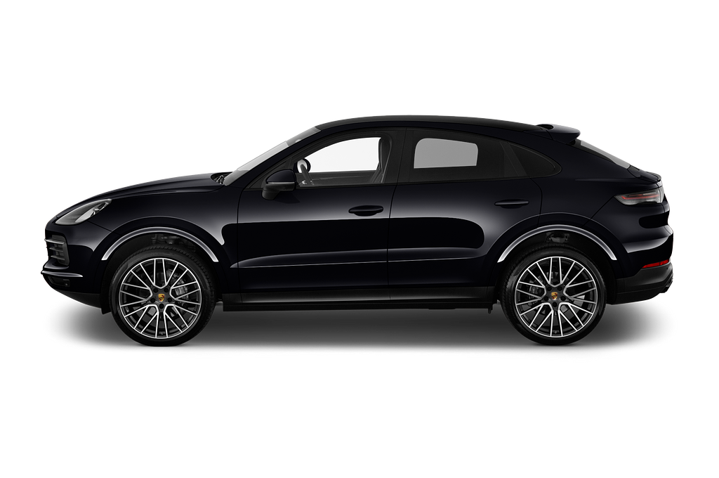 Porsche Cayenne Coupe (Baujahr 2021) - 5 Türen Seitenansicht