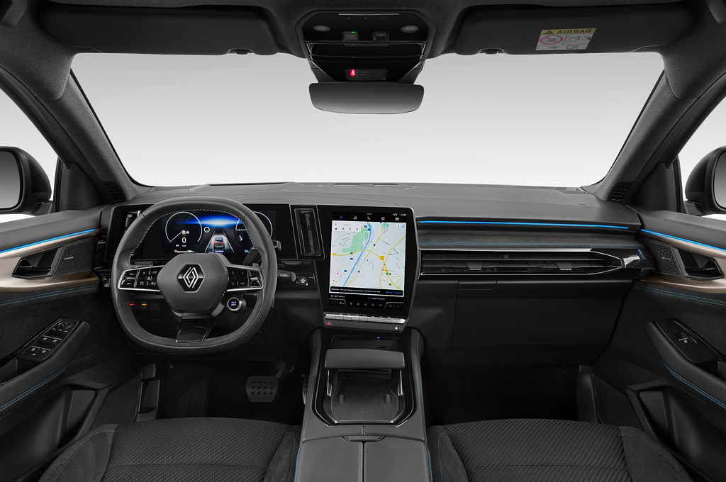 Renault Austral (Baujahr 2023) Techo Esprit Alpine 5 Türen Cockpit und Innenraum