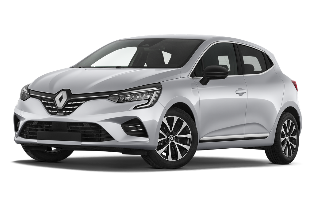 Renault Clio (Baujahr 2023) Techno 5 Türen seitlich vorne mit Felge