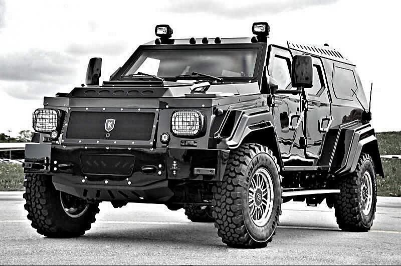 Der Knight XV wiegt knapp 5,9 Tonnen