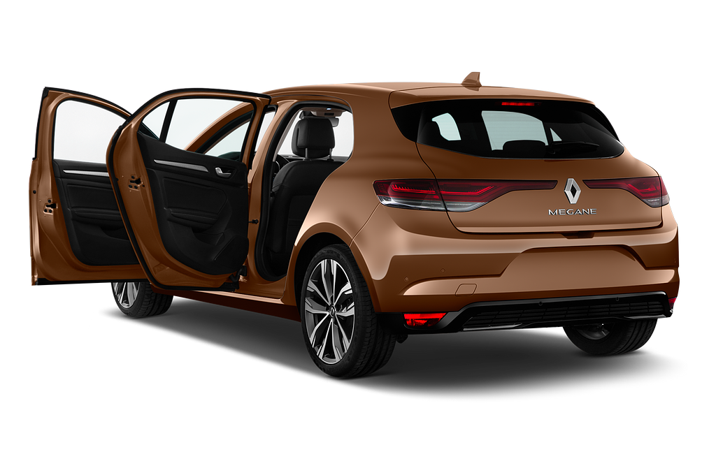 Renault Megane (Baujahr 2020) Intens 5 Türen Tür geöffnet