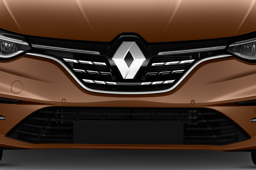 Renault Megane (Baujahr 2020) Intens 5 Türen Kühlergrill und Scheinwerfer