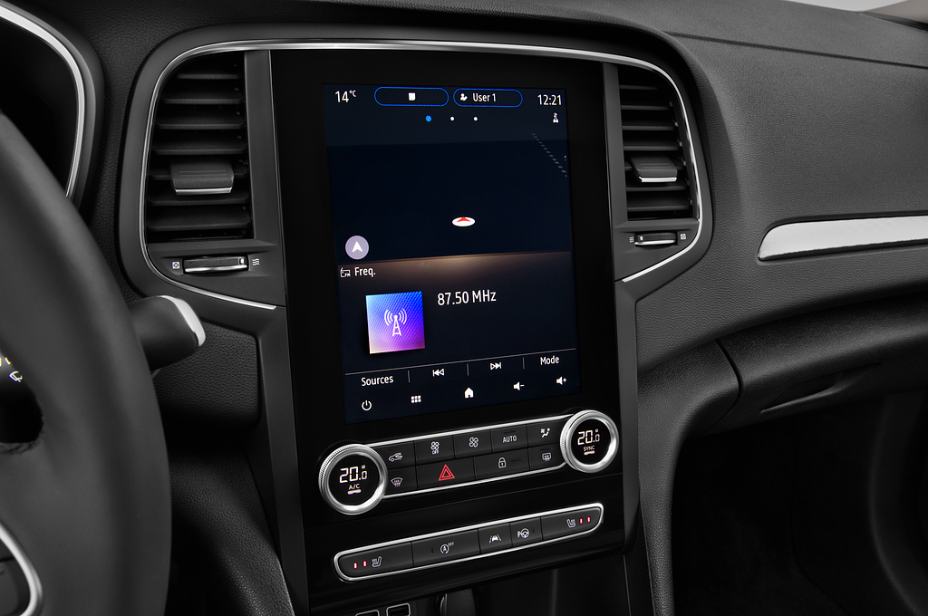 Renault Megane (Baujahr 2020) Intens 5 Türen Mittelkonsole
