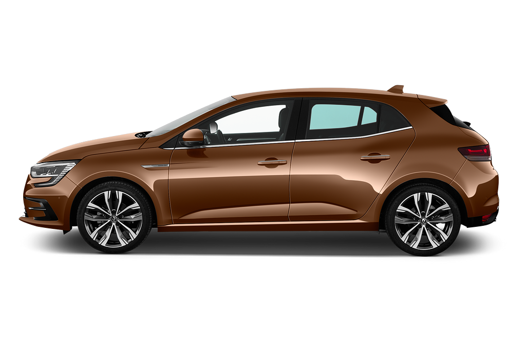 Renault Megane (Baujahr 2020) Intens 5 Türen Seitenansicht