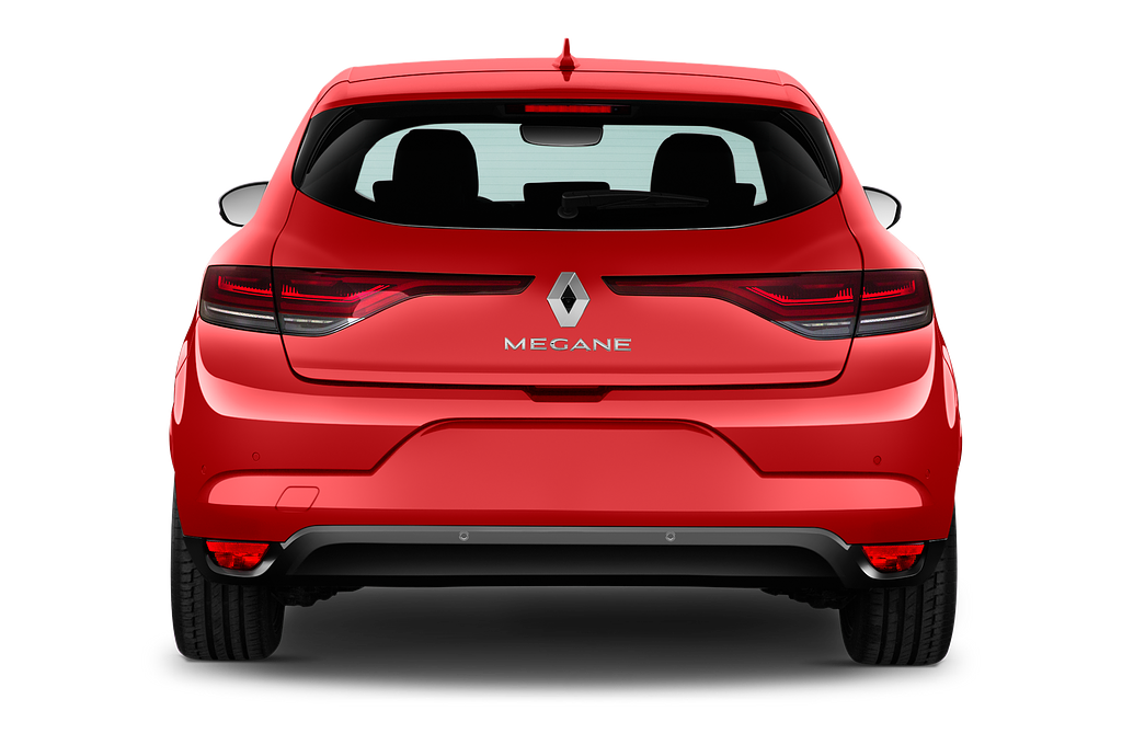Renault Megane (Baujahr 2022) - 5 Türen Heckansicht