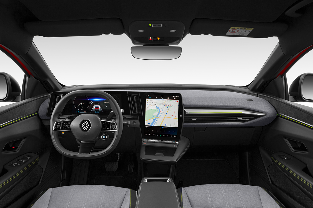 Renault Megane E-Tech (Baujahr 2022) Techno 5 Türen Cockpit und Innenraum