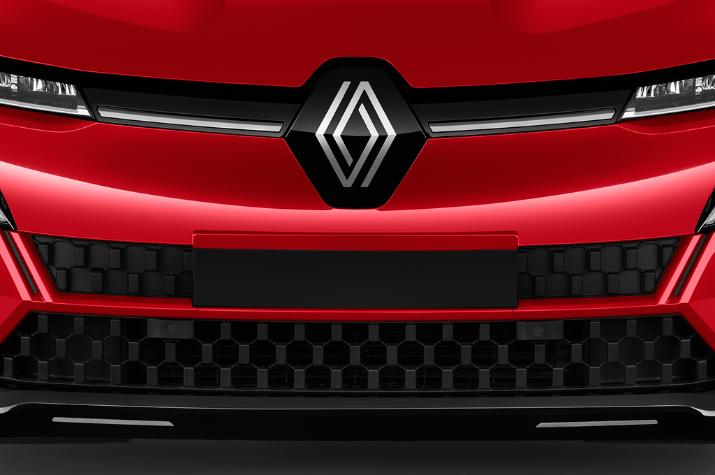 Renault Megane E-Tech (Baujahr 2022) Techno 5 Türen Kühlergrill und Scheinwerfer