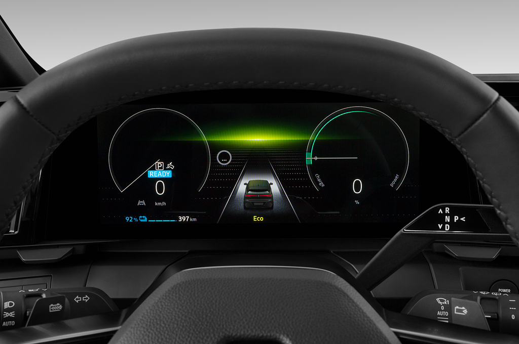 Renault Megane E-Tech (Baujahr 2022) Techno 5 Türen Tacho und Fahrerinstrumente