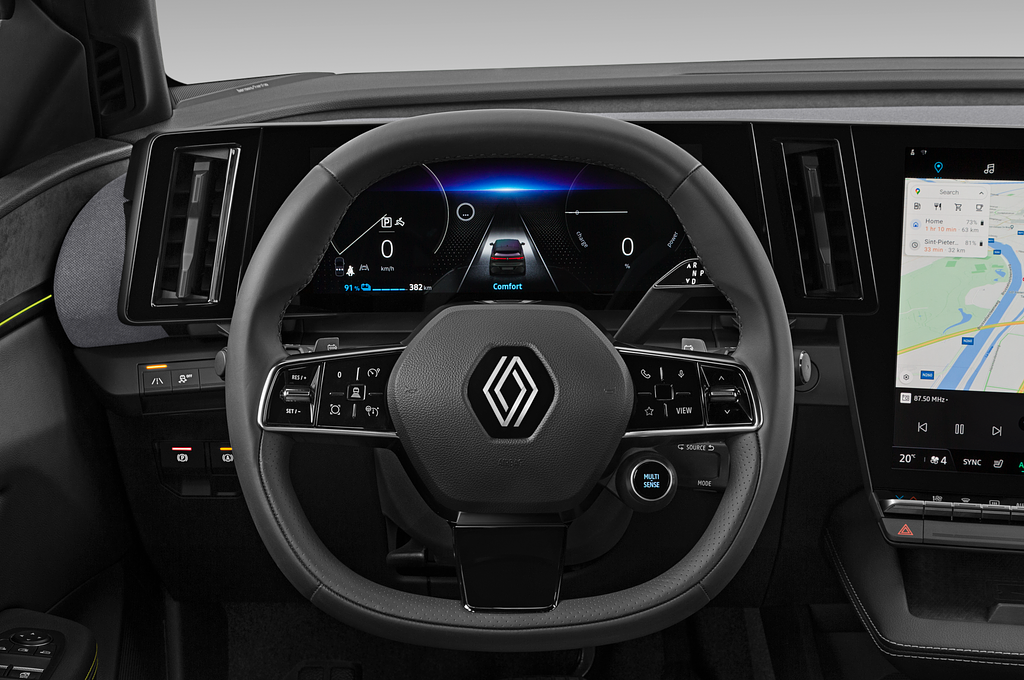 Renault Megane E-Tech (Baujahr 2022) Techno 5 Türen Lenkrad