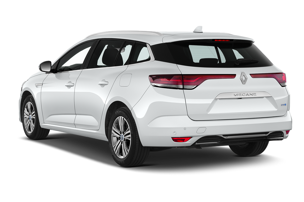 Renault Megane Grandtour (Baujahr 2020) Intens E-Tech 5 Türen seitlich hinten