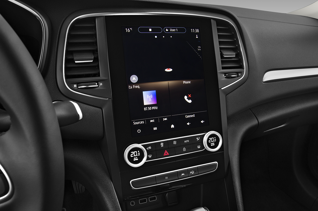 Renault Megane Grandtour (Baujahr 2020) Intens E-Tech 5 Türen Mittelkonsole