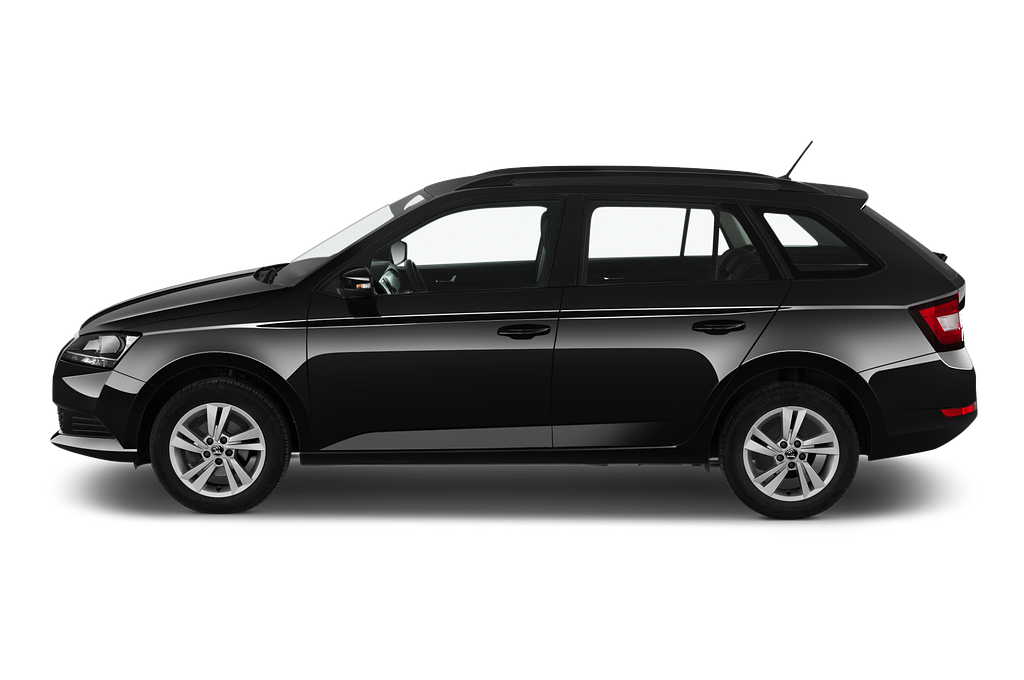 Skoda Fabia (Baujahr 2021) Style 5 Türen Seitenansicht