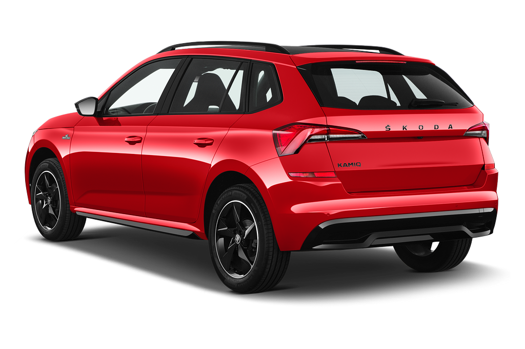 Skoda Kamiq (Baujahr 2020) Monte Carlo 5 Türen seitlich hinten