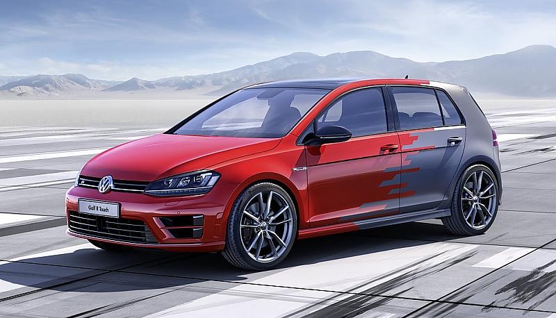 VW Golf R mit Gestensteuerung auf der CES 2015