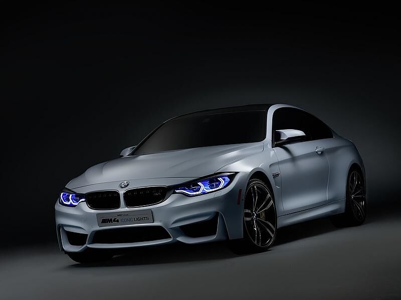 BMW M4 Concept Iconic Lights CES 2015