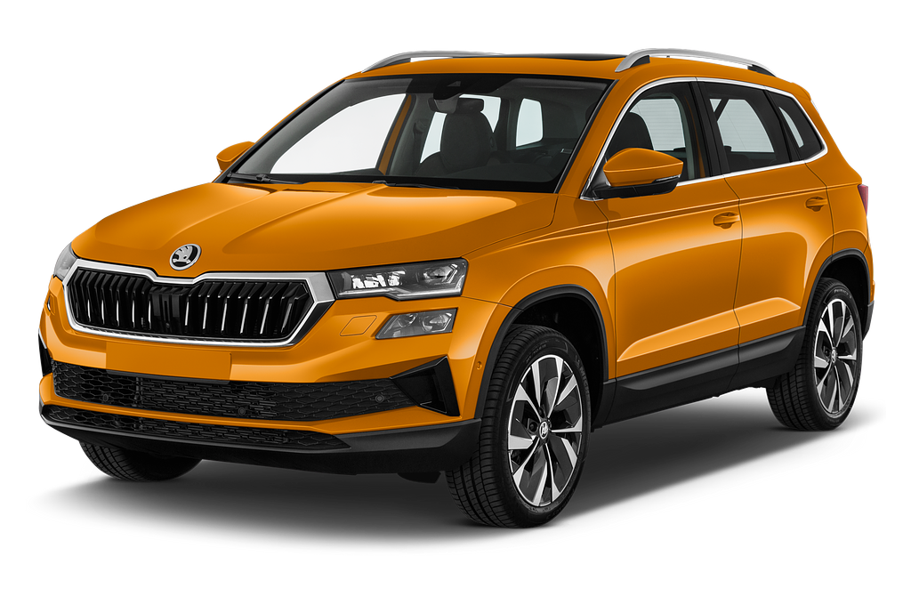 Skoda Karoq (Baujahr 2022) Style 5 Türen seitlich vorne