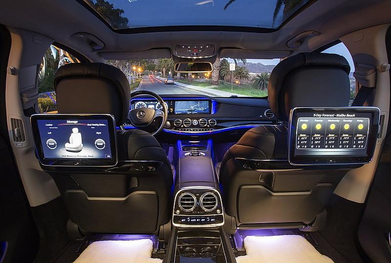 Mercedes-Maybach S 600 - die Bildschirme sind Schwachstellen