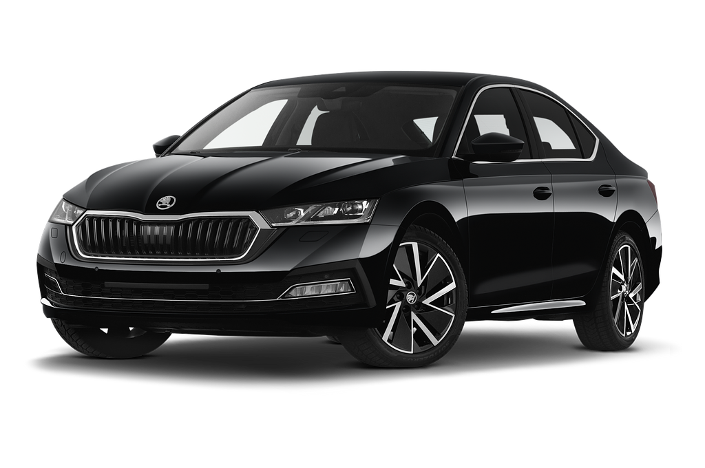 Skoda Octavia (Baujahr 2020) Style 5 Türen seitlich vorne mit Felge