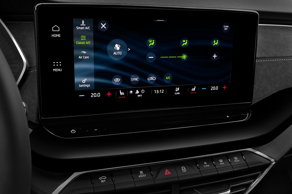 Skoda Octavia (Baujahr 2020) Style 5 Türen Temperatur und Klimaanlage