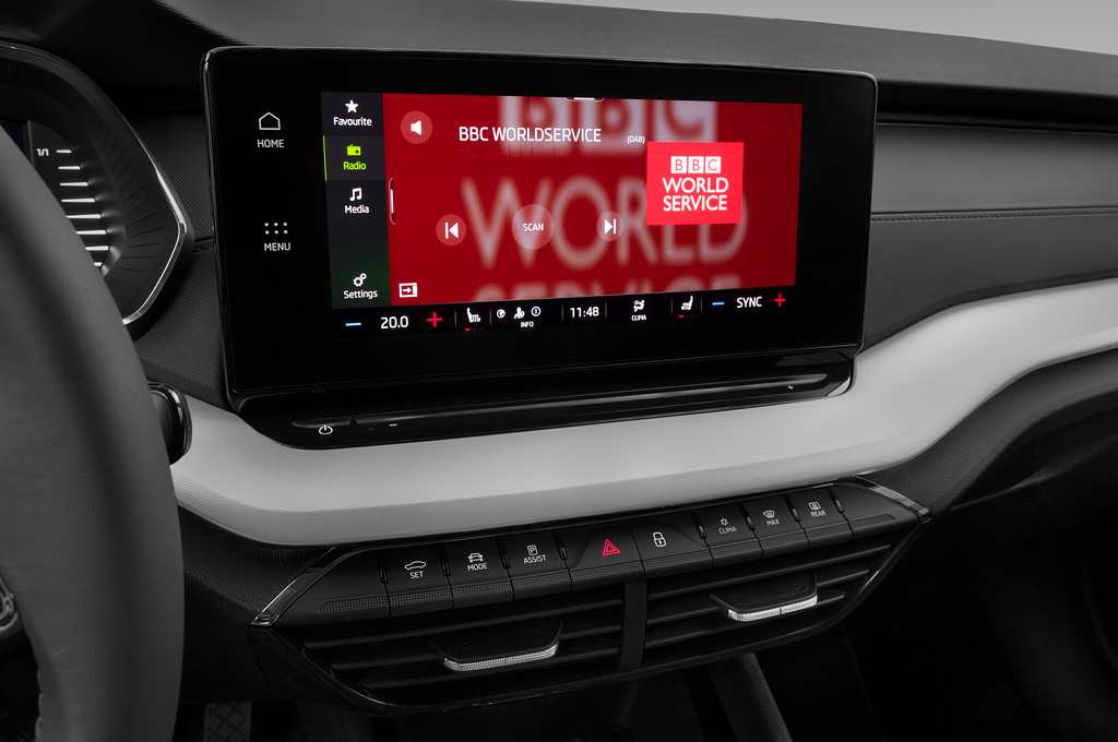 Skoda Octavia Combi (Baujahr 2020) Ambition 5 Türen Radio und Infotainmentsystem