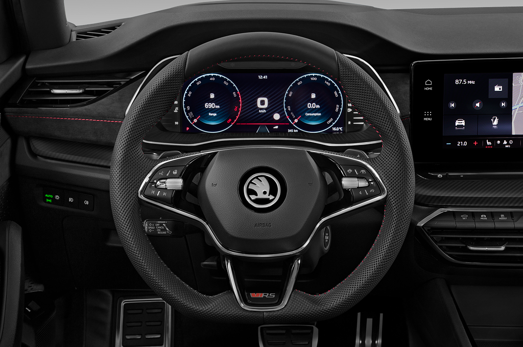 Skoda Octavia Combi (Baujahr 2020) RS 5 Türen Lenkrad