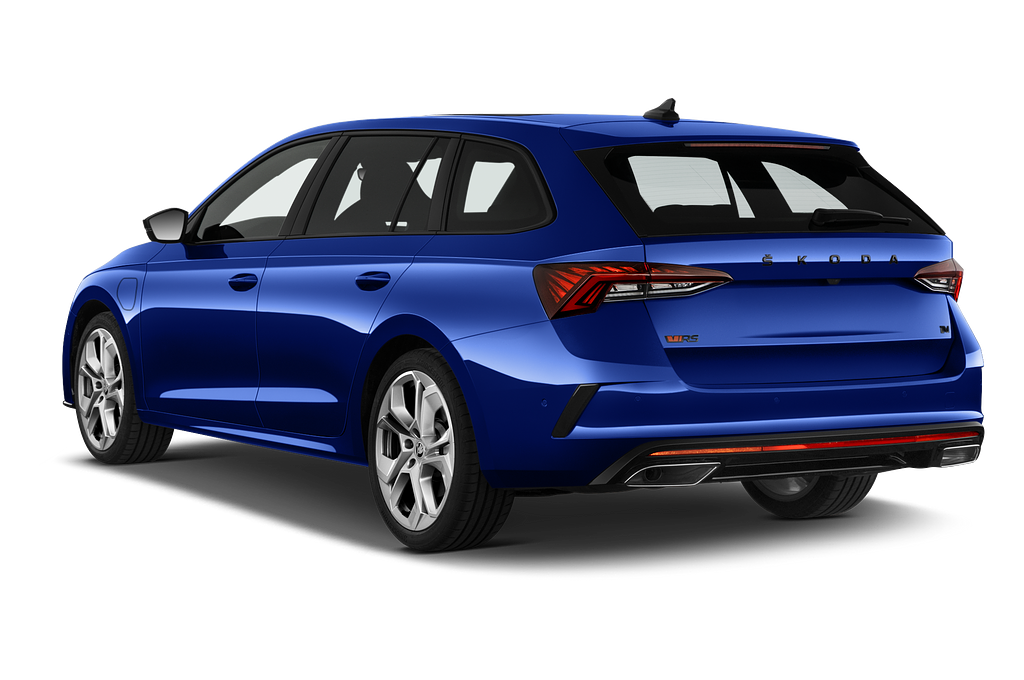 Skoda Octavia Combi iV (Baujahr 2021) RS 5 Türen seitlich hinten