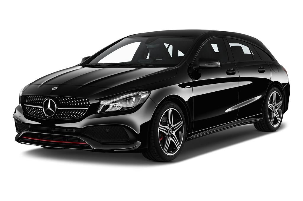 Mercedes CLA Shooting Brake (Baujahr 2018) Sport 5 Türen seitlich vorne