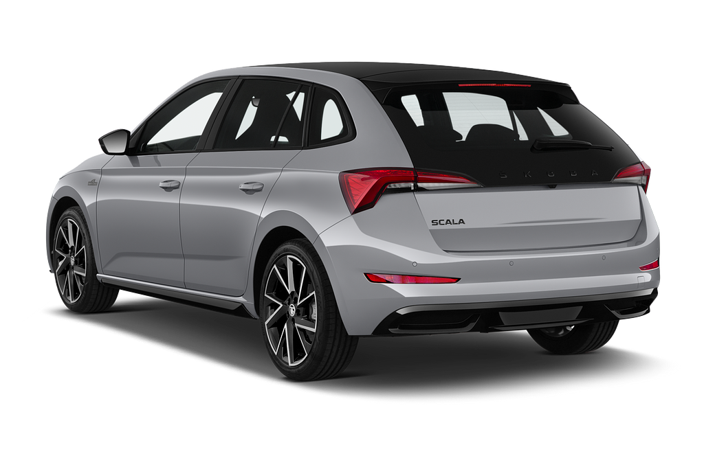 Skoda Scala (Baujahr 2020) Monte Carlo 5 Türen seitlich hinten
