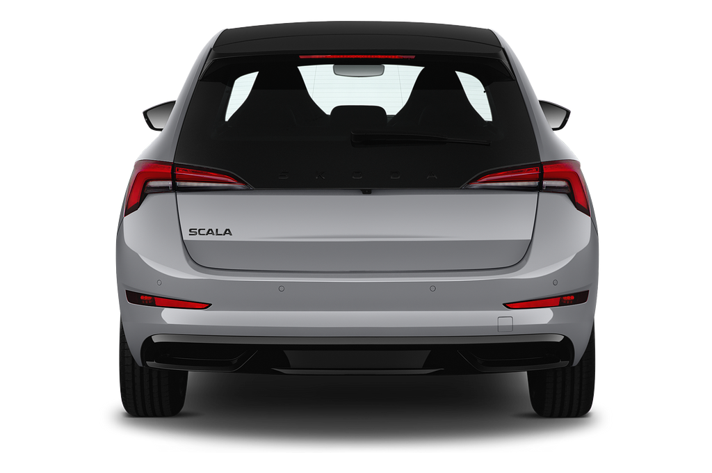 Skoda Scala (Baujahr 2020) Monte Carlo 5 Türen Heckansicht