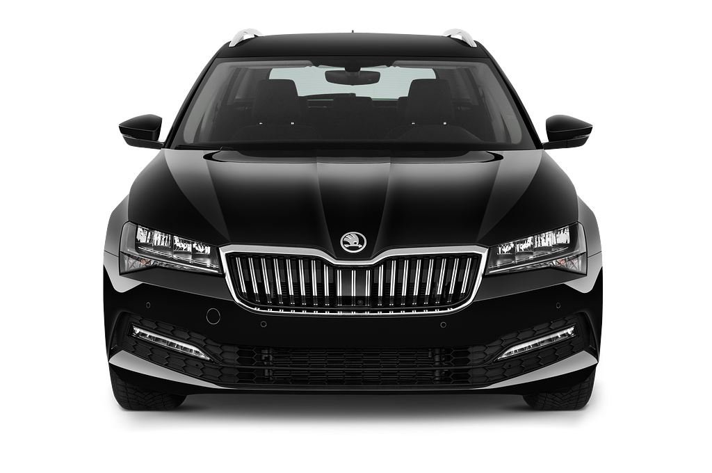Skoda Superb Combi (Baujahr 2023) Ambition 5 Türen Frontansicht