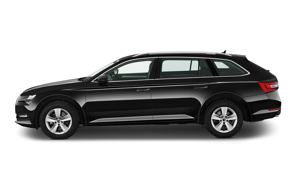 Skoda Superb Combi (Baujahr 2023) Ambition 5 Türen Seitenansicht