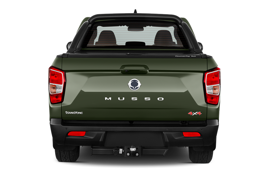 Ssangyong Musso (Baujahr 2022) Sapphire Crew Cab 4 Türen Heckansicht