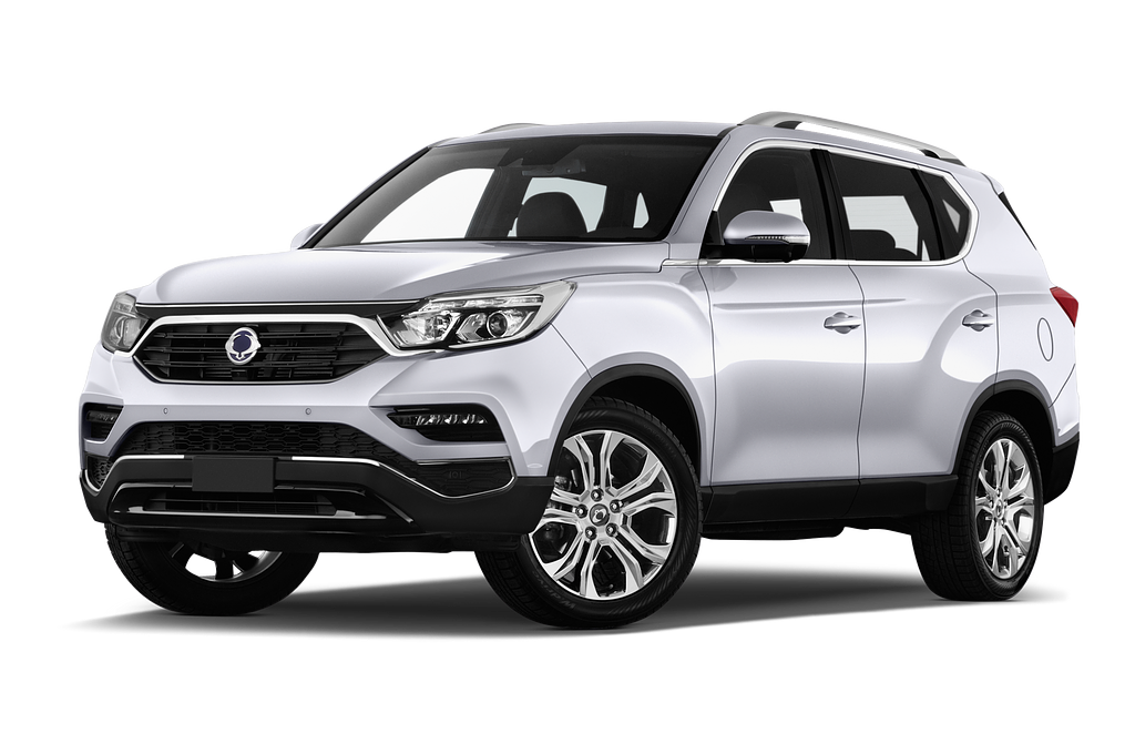 Ssangyong Rexton (Baujahr 2021) Sapphire 5 Türen seitlich vorne mit Felge