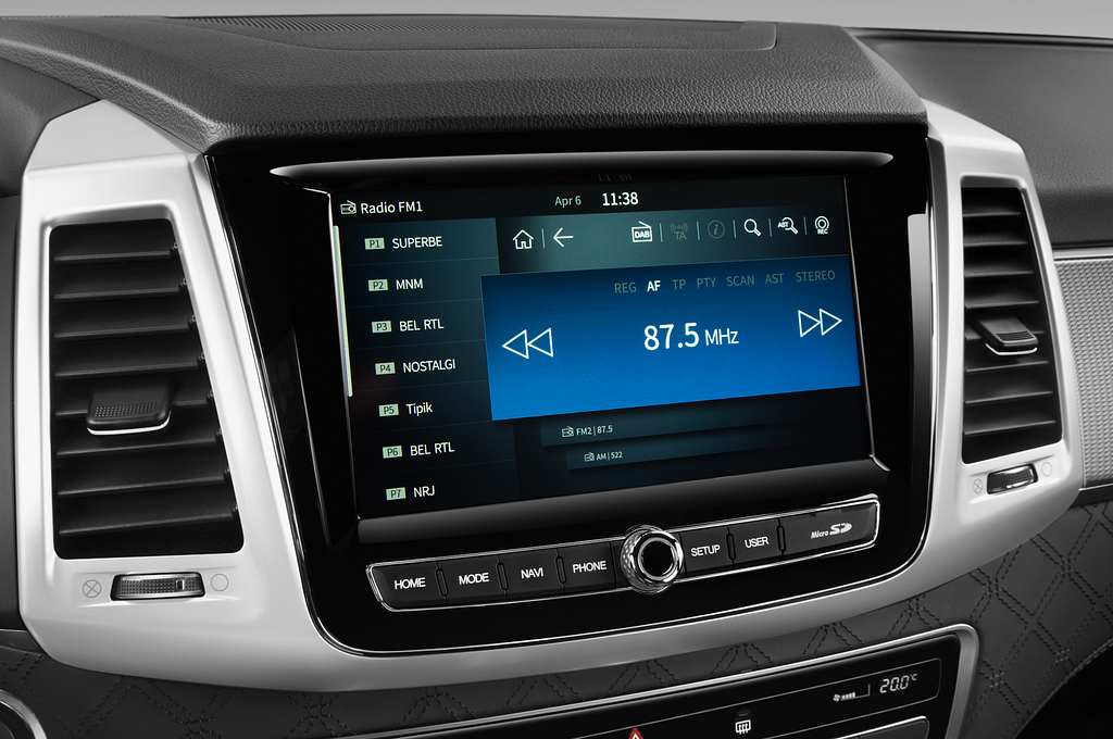 Ssangyong Rexton (Baujahr 2021) Sapphire 5 Türen Radio und Infotainmentsystem