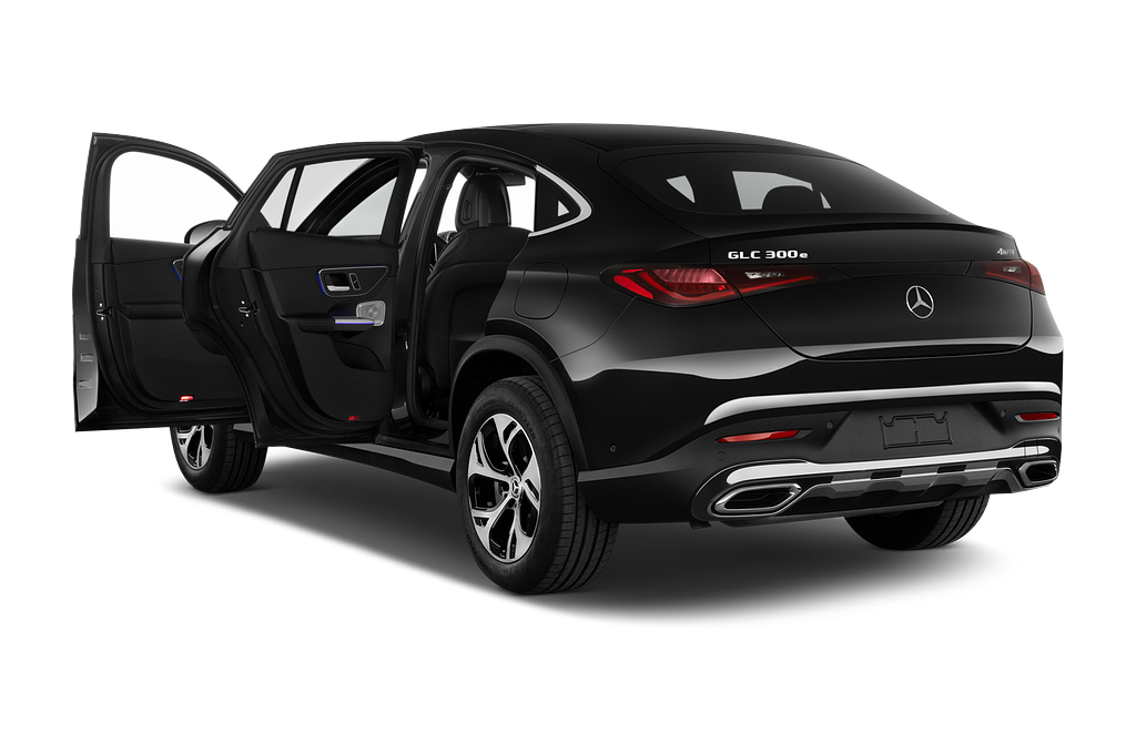 Mercedes-Benz GLC Coupe (Baujahr 2024) 300e 5 Türen Tür geöffnet