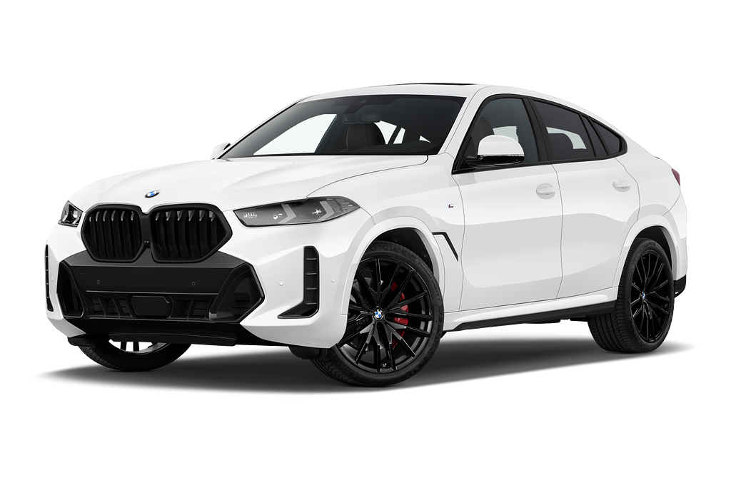 BMW X6 (Baujahr 2024) M Sport 5 Türen seitlich vorne mit Felge